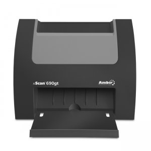 Ambir nScan 690gt High-Speed Vertical Card Scanner with AmbirScan Business Card DS690GT-BCS 690GT