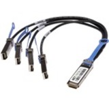Netpatibles QSFP to 4 SFP+ Active Optical breakout Cable QSFP-4X10G-AOC1M-NP