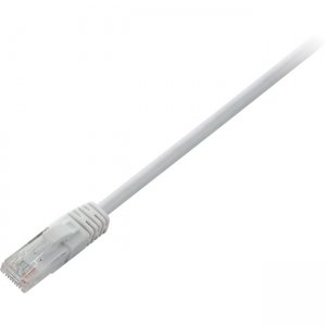 V7 White Cat6 Unshielded (UTP) Cable RJ45 Male to RJ45 Male 3m 10ft V7CAT6UTP-03M-WHT-1E