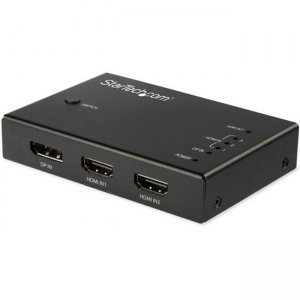 StarTech.com 4-Port HDMI Video Switch - 3x HDMI and 1x DisplayPort - 4K 60Hz VS421HDDP
