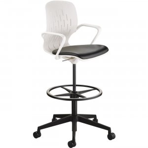 Safco Shell Extended-Height Chair 7014WH SAF7014WH
