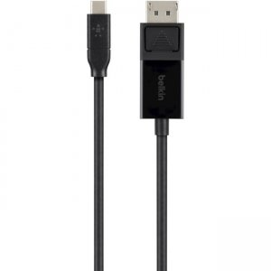 Belkin USB-C to DisplayPort Cable B2B103-06-BLK