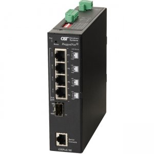 Omnitron Systems RuggedNet GHPoE/Mi Ethernet Switch 3319-0-14-1Z