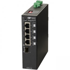 Omnitron Systems RuggedNet GHPoE/Si Ethernet Switch 3219-0-14-2Z