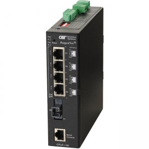 Omnitron Systems RuggedNet GPoE+/Mi Ethernet Switch 9550-1-14-2Z