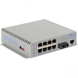 Omnitron Systems Managed 10/100/1000 PoE and PoE+ Ethernet Fiber Switch 9523-1-18-1