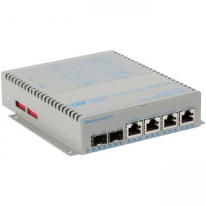 Omnitron Systems OmniConverter GPoE+/Sx Ethernet Switch 9459-0-24-9