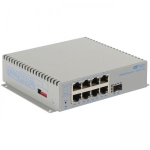 Omnitron Systems OmniConverter GPoE+/Sx Ethernet Switch 9459-0-18-1W