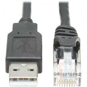 Tripp Lite USB to RJ45 Rollover Console Cable (M/M), Black, 6 ft U009-006-RJ45-X