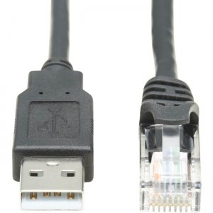 Tripp Lite USB to RJ45 Rollover Console Cable (M/M), Black, 15 ft U009-015-RJ45-X