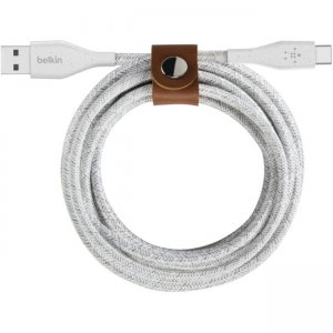 Belkin DuraTek Plus USB-C to USB-A Cable With Strap F2CU069BT10-WHT