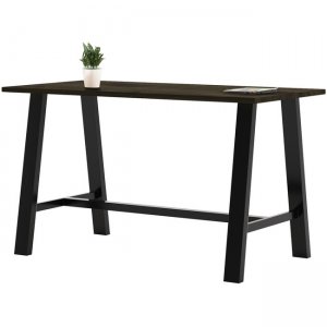 KFI Midtown Solid Wood Top Cafe Table 3672MTLFTE41