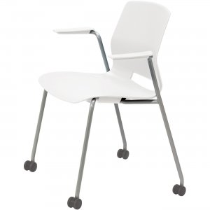 KFI Swey Mobile Multipurpose Stool with Arms CS2701P08 KFICS2701P08 CS2701