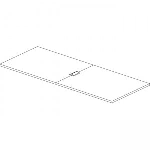 Lacasse Quorum Multiconference Rectangular Tabletop T5RC48120PCW