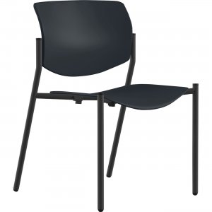 9 to 5 Seating Shuttle Armless Stack Chair with Glides 1210A00BFP01 NTF1210A00BFP01