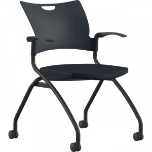 9 to 5 Seating Bella Fixed Arms Mobile Nesting Chair 1320A12BFP01 NTF1320A12BFP01 1320