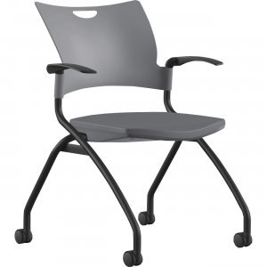 9 to 5 Seating Bella Fixed Arms Mobile Nesting Chair 1320A12BFP14 NTF1320A12BFP14 1320