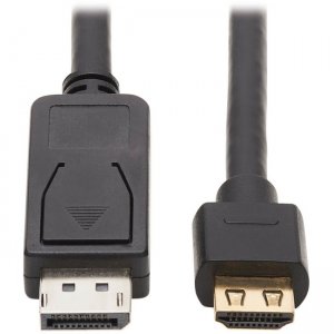 Tripp Lite DisplayPort to HDMI 4K Cable - M/M, 20 ft., Black P582-020-4K6AE