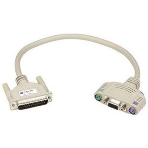 Black Box ServSwitch Ultra to Keyboard/Monitor/Mouse Cable with Audio (Coaxial) EHN383A-0050