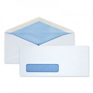 Quality Park Business Envelope, #10, Monarch Flap, Gummed Closure, 4.13 x 9.5, White, 500/Box QUA90013