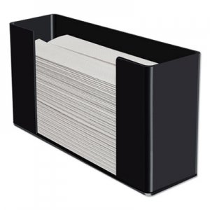 Kantek Multifold Paper Towel Dispenser, 12.5 x 4.4 x 7, Black KTKAH190B AH190B