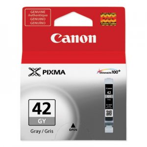 Canon 6390B002 (CLI-42) ChromaLife100+ Ink, Gray CNM6390B002 6390B002