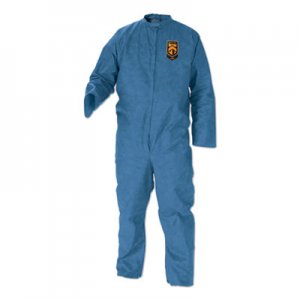 KleenGuard A20 Breathable Particle-Pro Coveralls, Zip, 2X-Large, Blue, 24/Carton KCC58535 58535