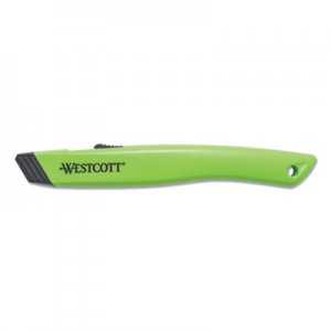 Westcott Safety Ceramic Blade Box Cutter, 5.5", Green ACM16475 16475