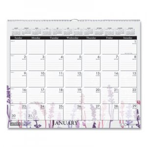 House of Doolittle 100% Recycled Wild Flower Wall Calendar, 15 x 12, Wild Flowers, 2021 HOD3469 3469