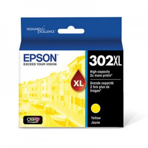 Epson T302XL420S (T302XL) Claria High-Yield Ink, Yellow EPST302XL420S T302XL420-S