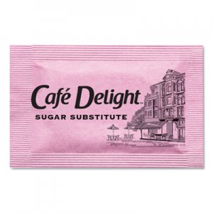 Caf Delight Pink Sweetener Packets, 0.08 g Packet, 2000 Packets/Box OFX45248 OFX11420