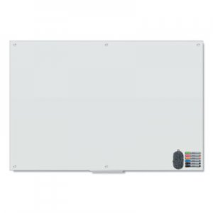 U Brands Magnetic Glass Dry Erase Board Value Pack, 72 x 48, White UBR3974U0001 3974U00-01