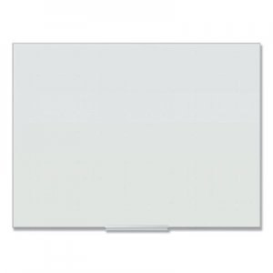 U Brands Floating Glass Ghost Grid Dry Erase Board, 48 x 36, White UBR2799U0001 2799U00-01