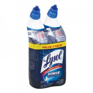 LYSOL Brand Disinfectant Toilet Bowl Cleaner, Wintergreen, 24 oz Bottle, 2/Pack RAC98016PK 19200-98016