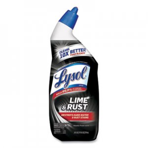 LYSOL Brand Disinfectant Toilet Bowl Cleaner w/Lime/Rust Remover, Wintergreen, 24 oz RAC98013EA 19200-98013