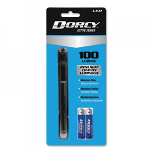 Dorcy 100 Lumen LED Penlight, 2 AAA Batteries (Included), Silver DCY411218 411218