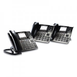 Motorola 1-4 Line Wireless Phone System Bundle, 2 Additional Deskphones MTRML1002D ML1002D
