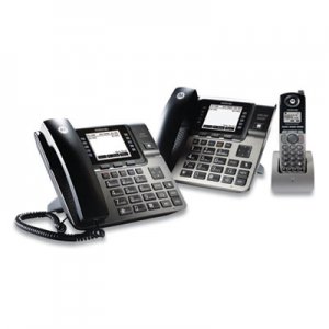 Motorola 1-4 Line Wireless Phone System Bundle, with 1 Deskphone, 1 Cordless Handset MTRML1002S ML1002S