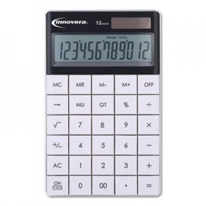 Innovera 15973 Large Button Calculator, 12-Digit, LCD IVR15973