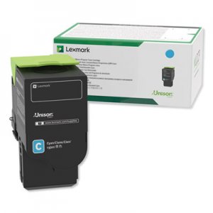 Lexmark 78C1XC0 Return Program Extra High-Yield Toner, 5,000 Page-Yield, Cyan LEX78C1XC0 78C1XC0