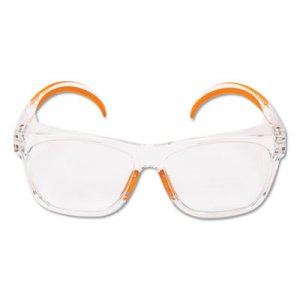KleenGuard Maverick Safety Glasses, Clear/Orange, Polycarbonate Frame KCC49301 49301