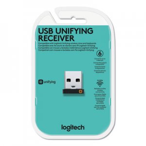 Logitech USB Unifying Receiver, Black LOG910005235 910-005235