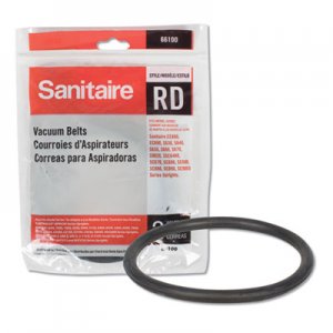 Sanitaire Upright Vacuum Replacement Belt, Round Belt, 2/Pack EUR66100 66100