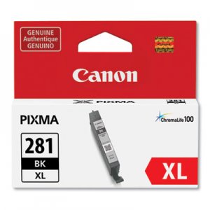Canon 2037C001 (CLI-281) ChromaLife100 Ink, Black CNM2037C001 2037C001