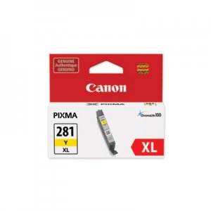 Canon 2036C001 (CLI-281) ChromaLife100 Ink, Yellow CNM2036C001 2036C001