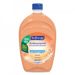 Softsoap Antibacterial Liquid Hand Soap Refills, Fresh, Orange, 50 oz CPC46325EA US05261A