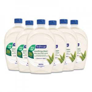 Softsoap Moisturizing Hand Soap Refill with Aloe, Fresh, 50 oz, 6/Carton CPC45992 US05264A