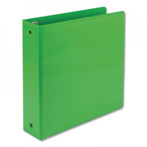 Samsill Earth's Choice Biobased Economy Round Ring View Binders, 3 Rings, 2" Capacity, 11 x 8.5, Lime SAM17365