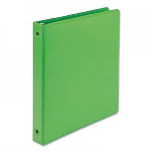 Samsill Earth's Choice Biobased Economy Round Ring View Binders, 3 Rings, 1" Capacity, 11 x 8.5, Lime SAM17335