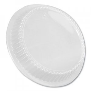 Durable Packaging Dome Lids for 8" Round Containers, 8" Diameter x 1.56"h, Clear, 500/Carton DPKP280500 P280500